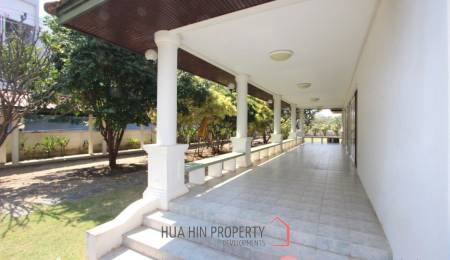 Land with a 2 Storey Villa, 50 metres from Beach - Central Hua Hin