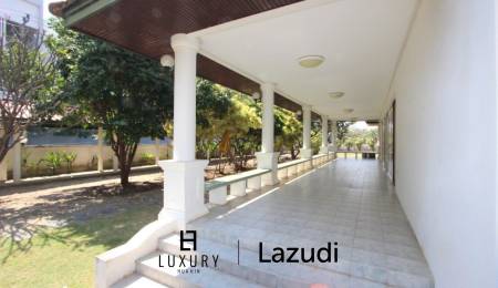 Land with a 2 Storey Villa, 50 metres from Beach - Central Hua Hin