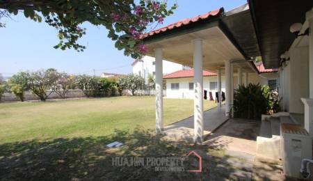 Land with a 2 Storey Villa, 50 metres from Beach - Central Hua Hin