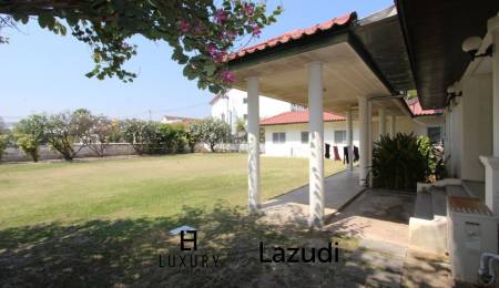 Land with a 2 Storey Villa, 50 metres from Beach - Central Hua Hin