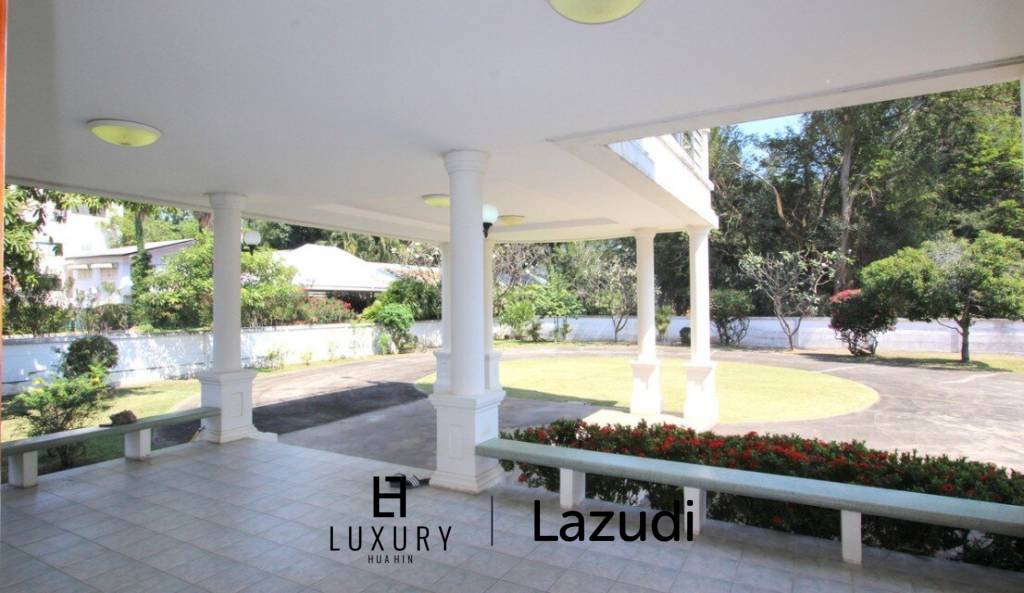 Land with a 2 Storey Villa, 50 metres from Beach - Central Hua Hin