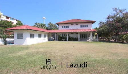 Land with a 2 Storey Villa, 50 metres from Beach - Central Hua Hin