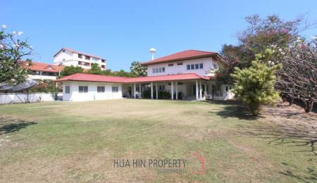 Land with a 2 Storey Villa, 50 metres from Beach - Central Hua Hin