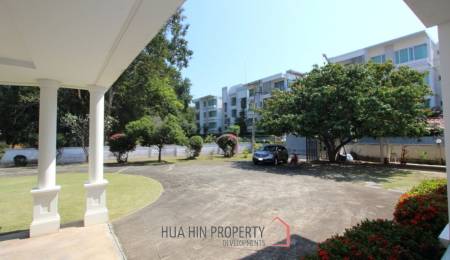 Land with a 2 Storey Villa, 50 metres from Beach - Central Hua Hin