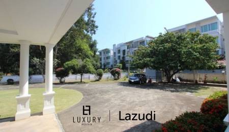 Land with a 2 Storey Villa, 50 metres from Beach - Central Hua Hin