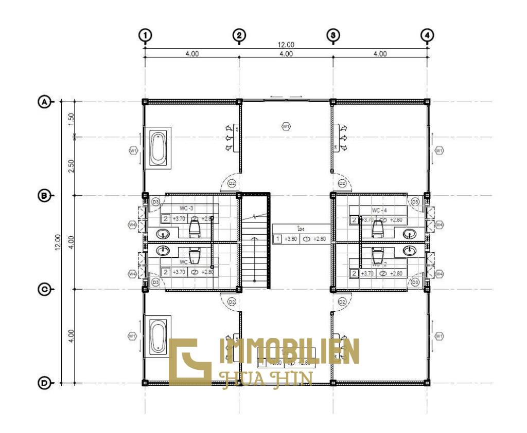 4 Bedroom, Minimalistic, Ultra Modern Pool Villa