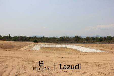 26 Rai (41.600 qm) erstaunlich schönes Grundstück mit Blick auf die Berge und den Sonnenuntergang