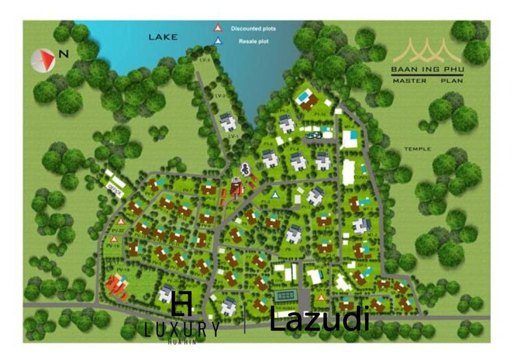 Land Plot for Sale at the Prestigious Baan Ing Phu