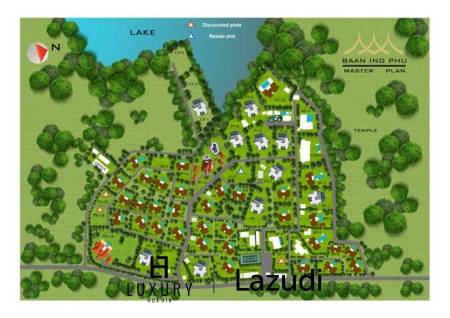 Land Plot for Sale at the Prestigious Baan Ing Phu