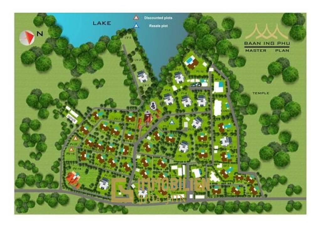 Baan Ing Phu: Großes Grundstück mit Bergblick