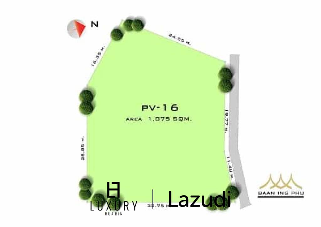 Large Land Plot with Mountain Views (Baan Ing Phu)