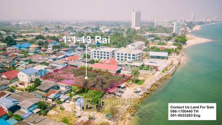 Absolute Beachfront Land Close to the Novotel in Cha Am