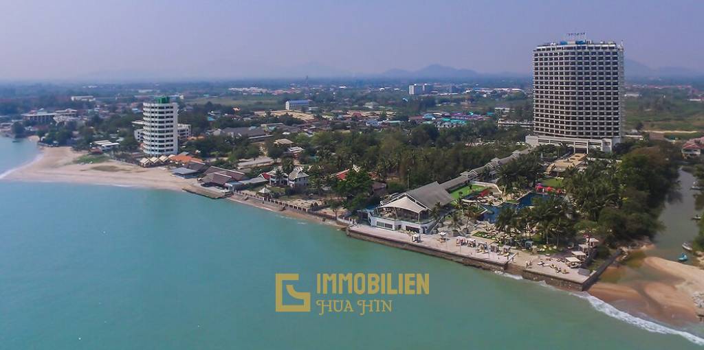 Absolutes strandnahes Grundstück in der Nähe des Novotel in Cha Am