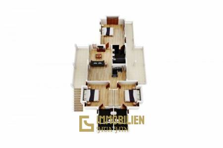 Preiswerte einstöckige 4 Schlafzimmer Pool Villa