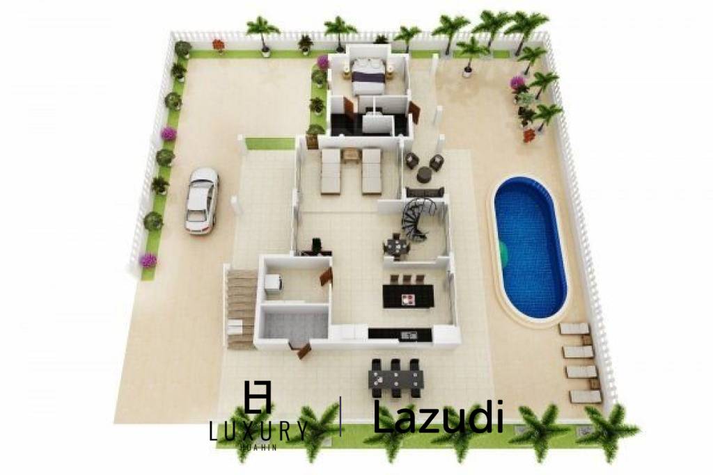 Great Value 4 Bedroom Pool Villa