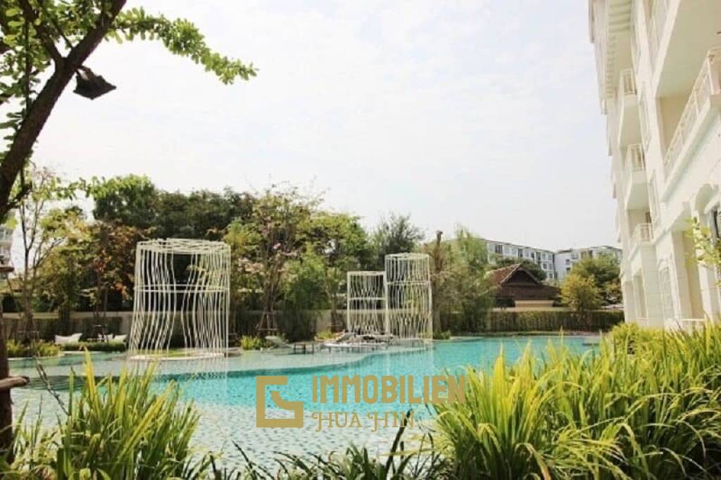 Summer Hua Hin: 2 Schlafzimmer-Eigentumswohnung mit Poolblick im