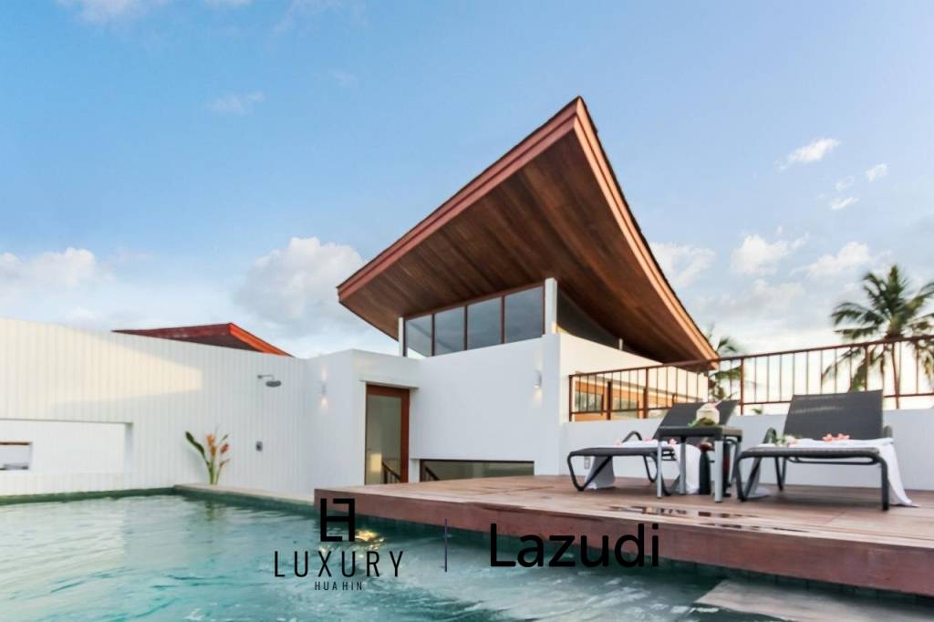 Beautiful 3 Bed Sea View Pool Villa at Pranalux - Paknampran