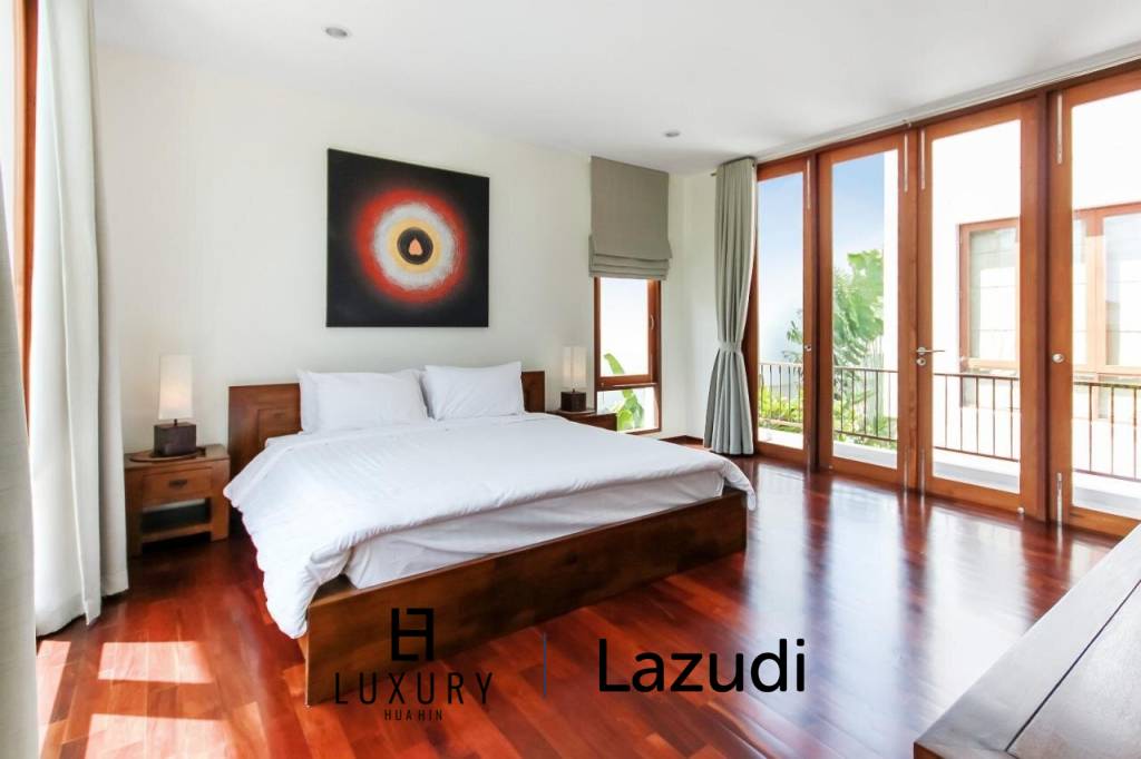 Beautiful 3 Bed Sea View Pool Villa at Pranalux - Paknampran