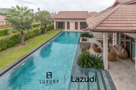 HILLSIDE HAMLET 5: Luxury Thai-Bali Style 3 Bed Pool Villa