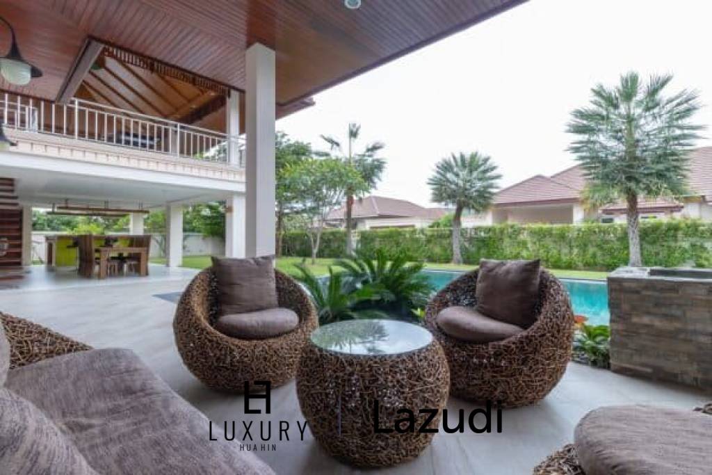 HILLSIDE HAMLET 5: Luxury Thai-Bali Style 3 Bed Pool Villa