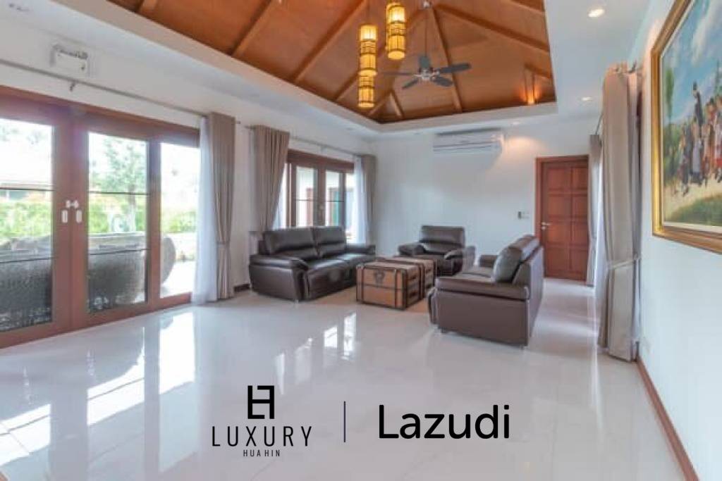 HILLSIDE HAMLET 5: Luxury Thai-Bali Style 3 Bed Pool Villa