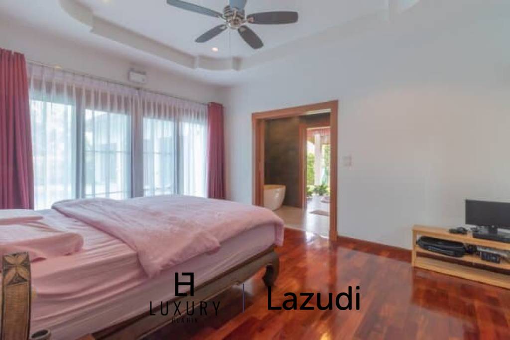 HILLSIDE HAMLET 5: Luxury Thai-Bali Style 3 Bed Pool Villa