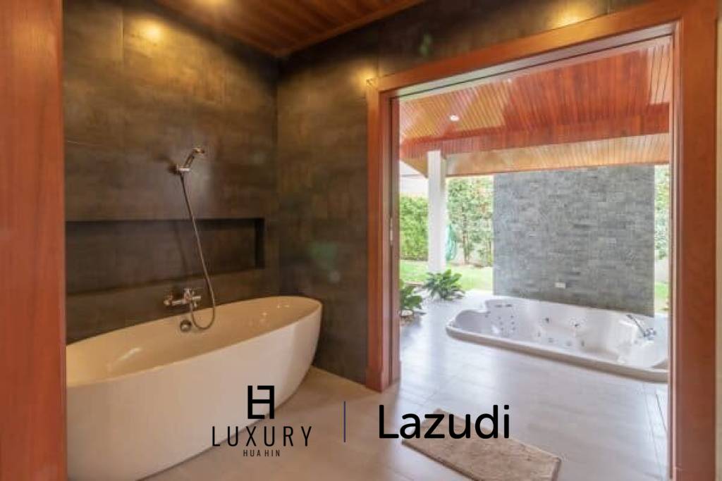 HILLSIDE HAMLET 5: Luxury Thai-Bali Style 3 Bed Pool Villa