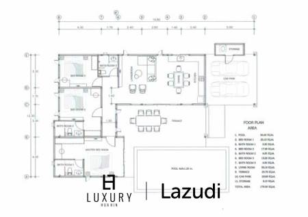 Дом 444 кв.м. 3 Кровать 