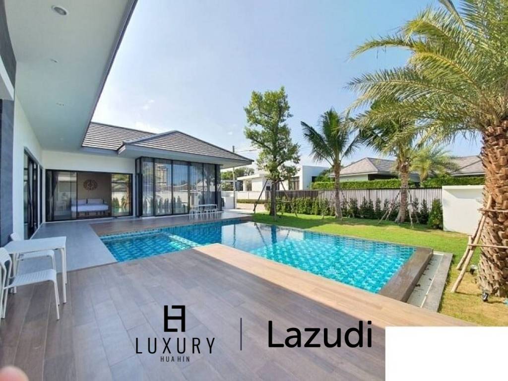 WE VILLAS: Off Plan (Verkauf vor Fertigstellung) 4 Schlafzimmer Pool Villa in der Nähe der Strände und der Stadt