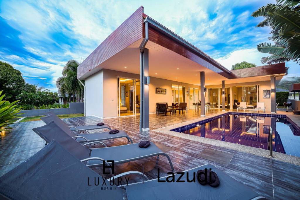 Modern 3 Bedroom Luxury Pool Villa