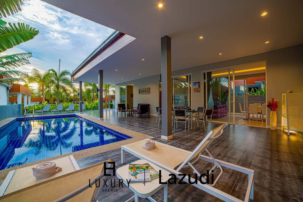 Modern 3 Bedroom Luxury Pool Villa