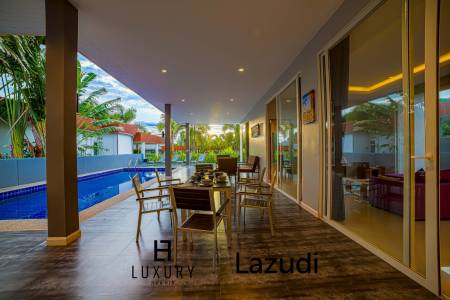 Modern 3 Bedroom Luxury Pool Villa