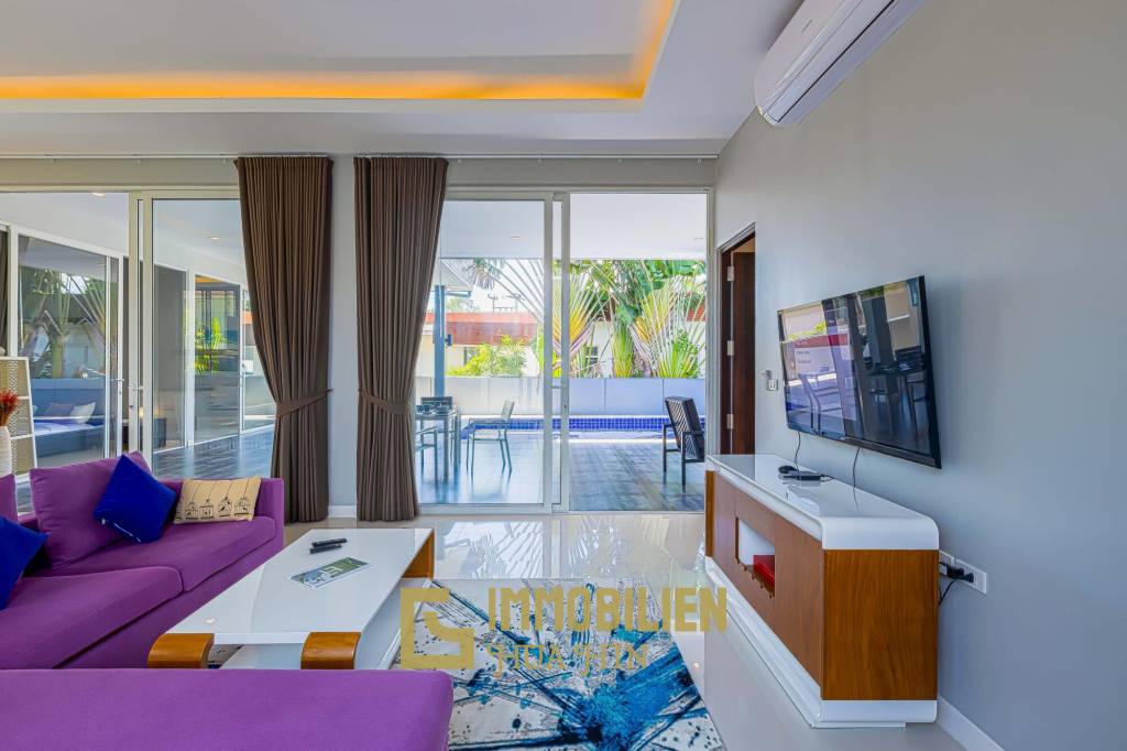 Modern 3 Bedroom Luxury Pool Villa