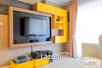 1 Bed Condo with Pool View in Town