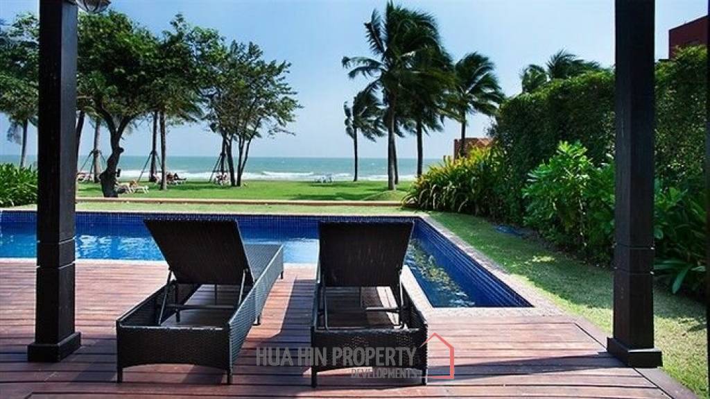 Absolute Beachfront Villa in Center of Hua Hin town