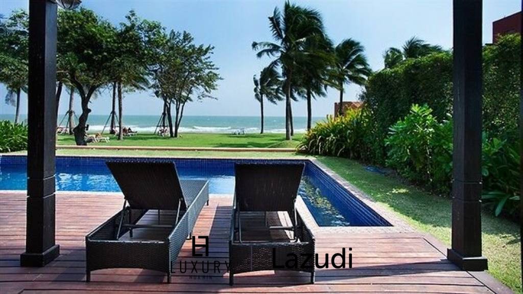 Absolute Beachfront Villa in Center of Hua Hin town