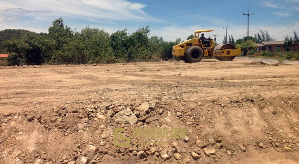 7 Rai (1,092 Sqm) Grundstück 3 km vom Strand entfernt mit vollständigem Landtitel (Chanote)