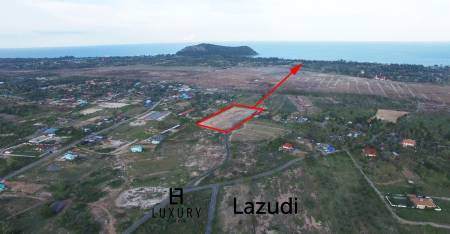 7 Rai (1,092 Sqm) of Chanote Land 3km's From Beach