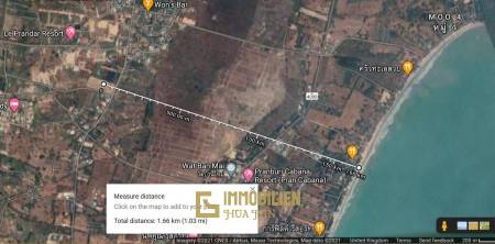 7 Rai (1,092 Sqm) of Chanote Land 3km's From Beach