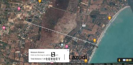 7 Rai (1,092 Sqm) of Chanote Land 3km's From Beach