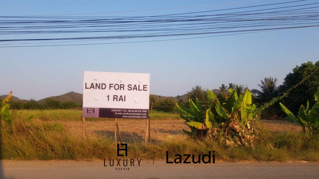 Lovely Plot of 1 Rai of Land For Sale