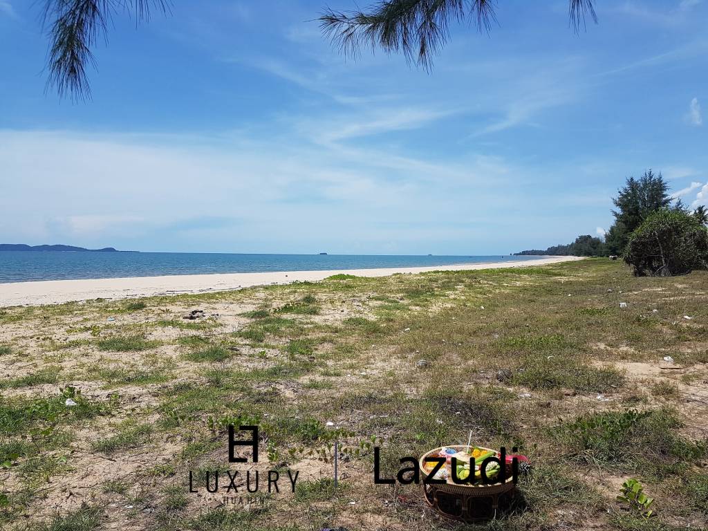 Absolute Beachfront Land in Prachuap Bang Saphan Noi