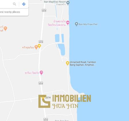 Absolute Beachfront Land in Prachuap Bang Saphan Noi