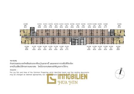 Baan Kiang Fah:  Studio-Eigentumswohnung mit Meerblick