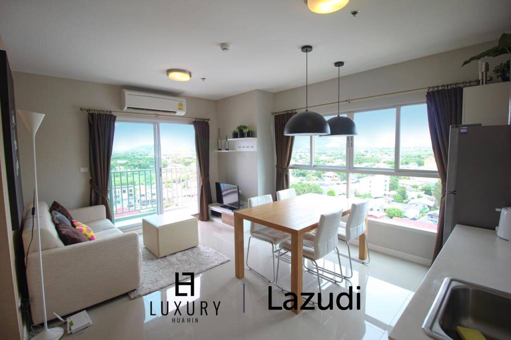 Corner 2 Bedroom City And Sea View Condo For Sale At Baan Kiang Fah