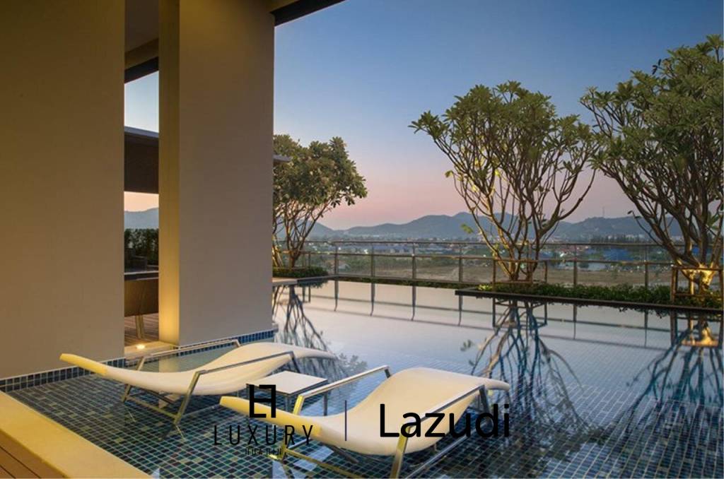 Corner 2 Bedroom City And Sea View Condo For Sale At Baan Kiang Fah