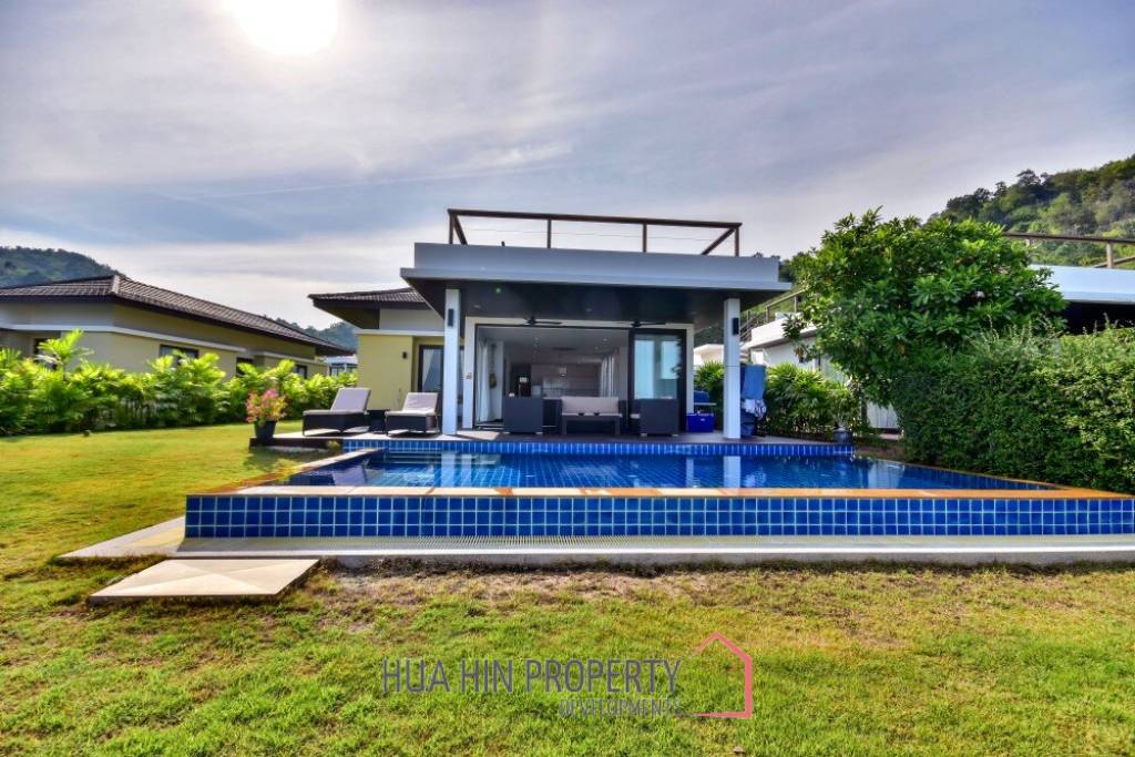 3 Bed Pool Villa with Sea and Mountain Views