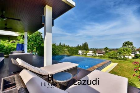 3 Bed Pool Villa with Sea and Mountain Views