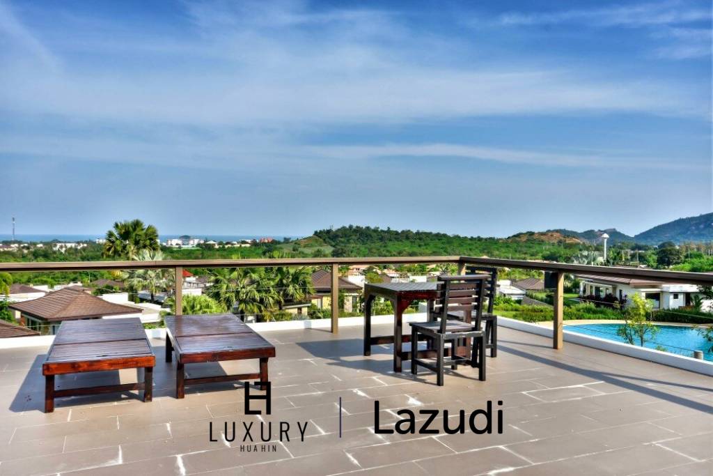 3 Bed Pool Villa with Sea and Mountain Views