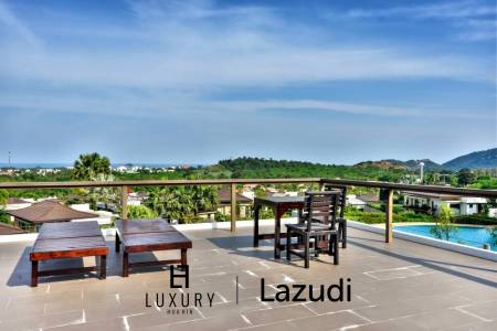 3 Bed Pool Villa with Sea and Mountain Views